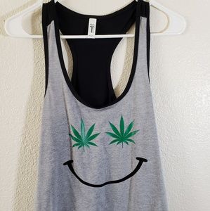 Razorback 2 tone happy cannabis